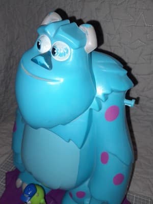 Disney Pixar Monsters Inc University 10 Pc Delux Set & Sulley Popcorn Bucket Lot - Thumbnail 6