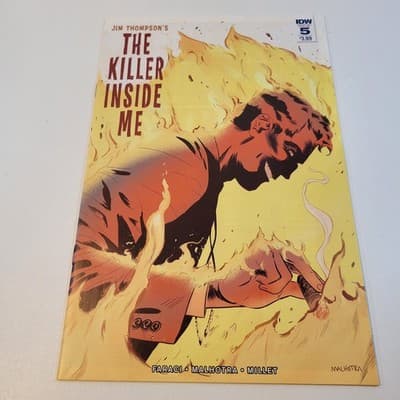 The Killer Inside Me #5 | 2016 IDW Comics | Crime Thriller Noir VF/NM - Thumbnail 2