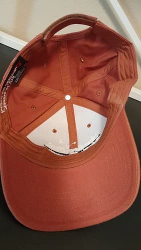 Longhorn Cafe Austin TX Cap Hat Adjustable Orange Cotton Home Of The Juicy - Thumbnail 5