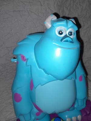 Disney Pixar Monsters Inc University 10 Pc Delux Set & Sulley Popcorn Bucket Lot - Thumbnail 7