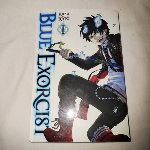 Blue Exorcist Vol. 1 Manga by Kazue Kato Viz Media Shonen Jump 2011 - Image 1