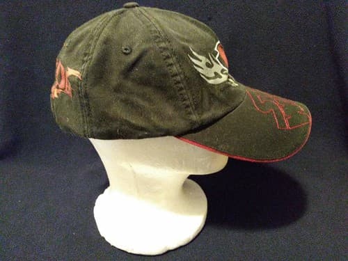 Unique Star Wars Darth Vader Hat Cap Distressed Black Red Stitching Brim Red - Thumbnail 2