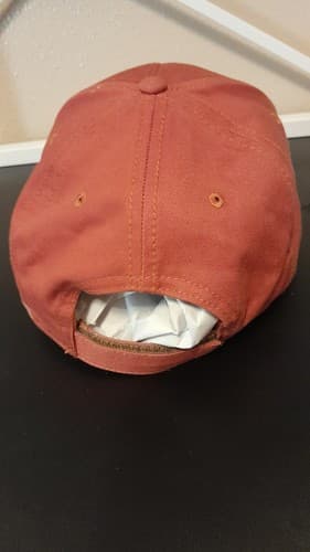 Longhorn Cafe Austin TX Cap Hat Adjustable Orange Cotton Home Of The Juicy - Thumbnail 4