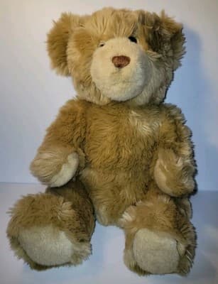 Build-A-Bear Workshop Stuffed Hugs Brown Teddy Bear Plush 16" Classic Soft Toy - Image 1