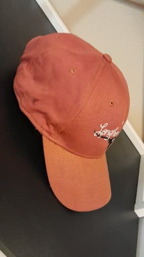 Longhorn Cafe Austin TX Cap Hat Adjustable Orange Cotton Home Of The Juicy - Thumbnail 2