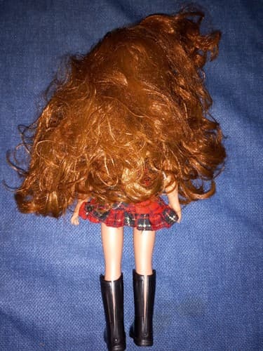 2011 Smart Zone Girl Time Doll 12" Brown Eyes Long Red Hair - Thumbnail 3
