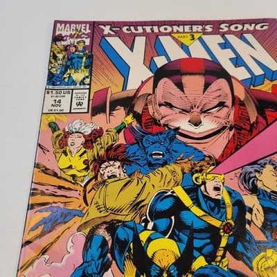 1992 Marvel Comics - X-MEN #14 - Direct Edition - X-Cutioner's Song Part 3 - Thumbnail 5
