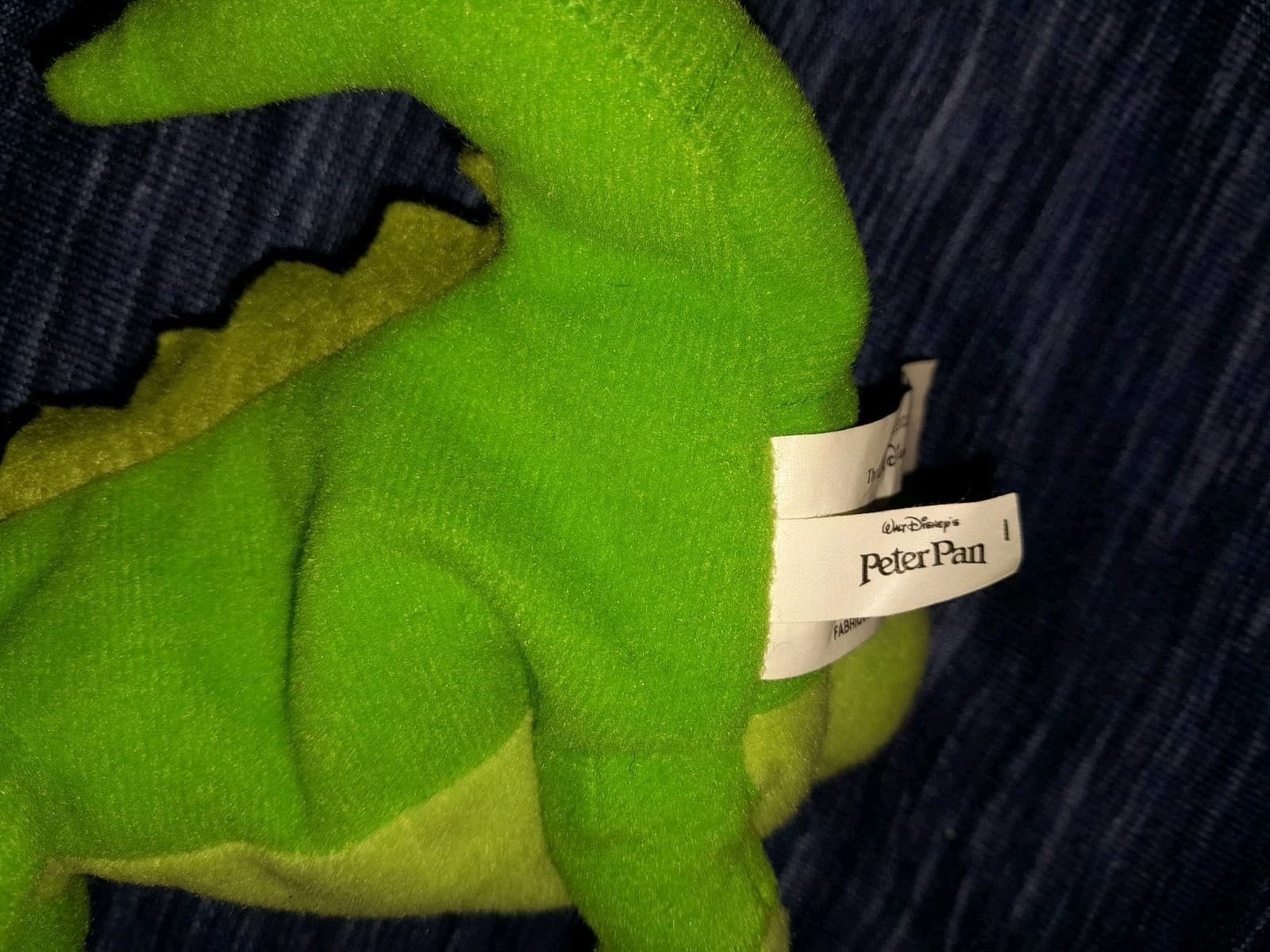 The Walt Disney Store Peter Pan Crock 8" Mini Bean Bag Plush Tick Tock - Thumbnail 6