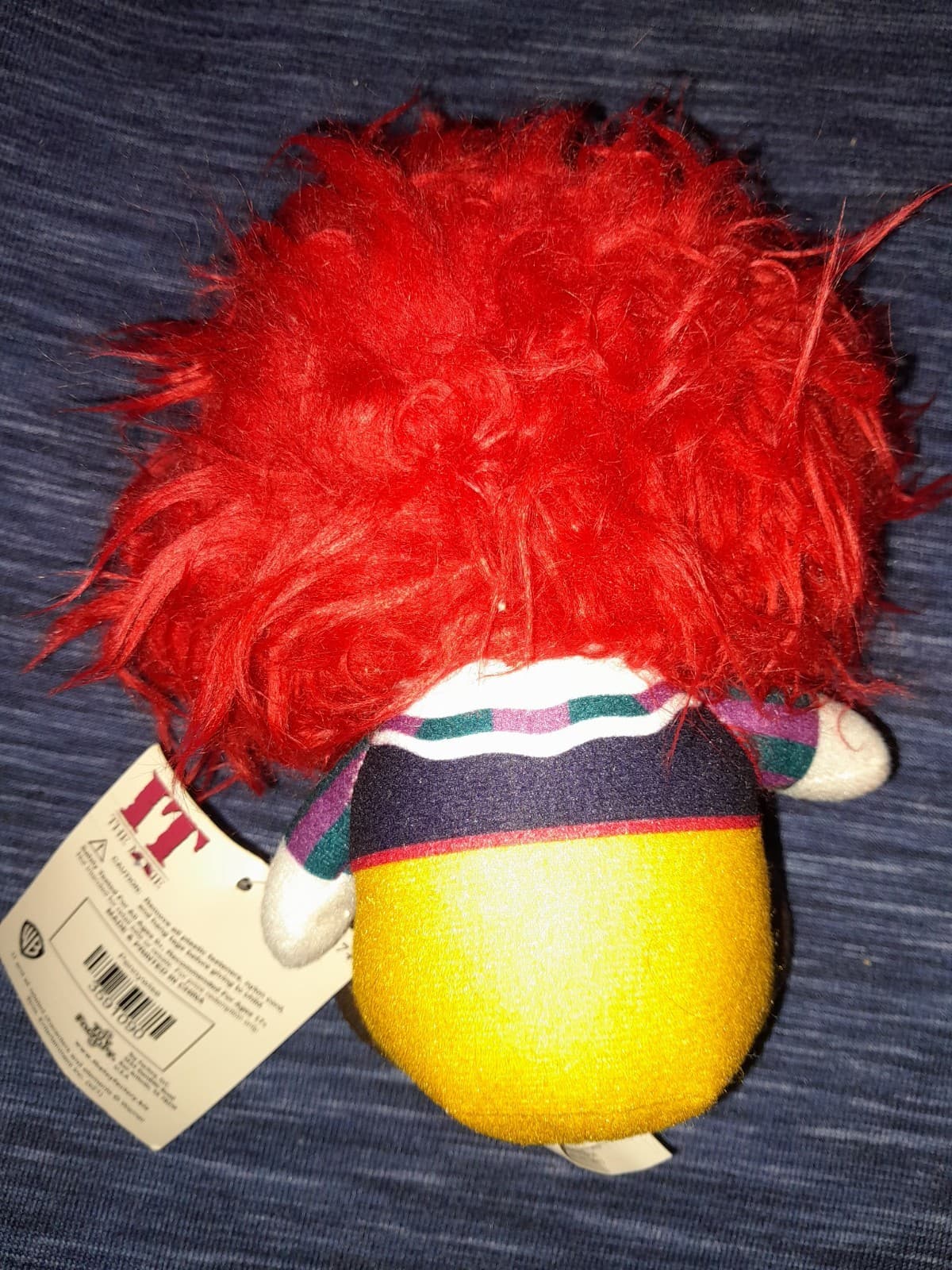 IT 6" Sitting Plush: It The Movie Stephen Kings Pennywise Toy Factory NWT - Thumbnail 3
