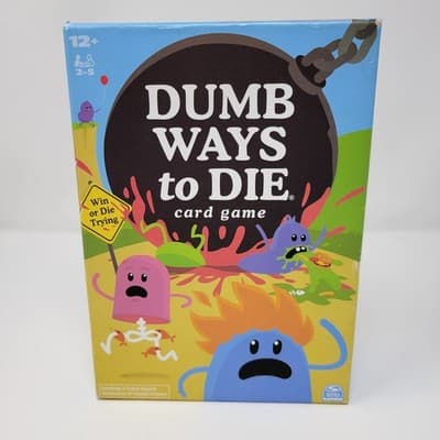 Spin Master Dumb Ways to Die Card Game Survival Strategy 2-5 Players Ages 12+ - Thumbnail 2