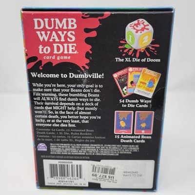 Spin Master Dumb Ways to Die Card Game Survival Strategy 2-5 Players Ages 12+ - Thumbnail 3