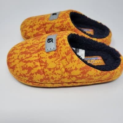 Naruto Shippuden Leaf Village Emblem Headband Style Youth Slippers Orange Sz 13 - Thumbnail 6