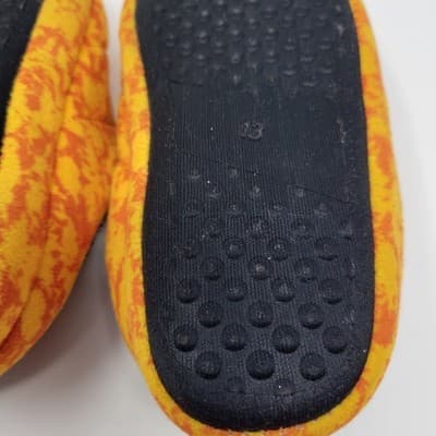 Naruto Shippuden Leaf Village Emblem Headband Style Youth Slippers Orange Sz 13 - Thumbnail 9