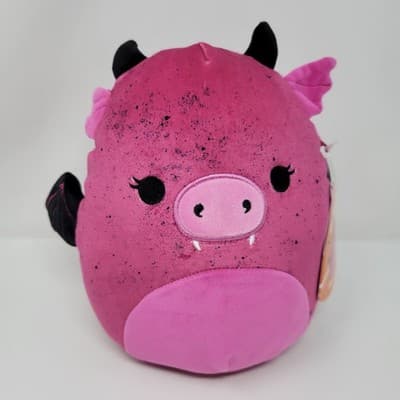Squishmallows Bianca Bat with Specks Halloween Plush 8" #2828 Jazwares NWT - Thumbnail 2