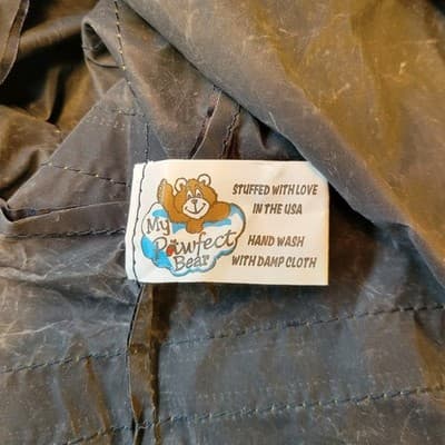 My Perfect Bear Firefighter Outfit Clothes 16–18” Teddy Bear Vtg USA Fits BABW - Thumbnail 2