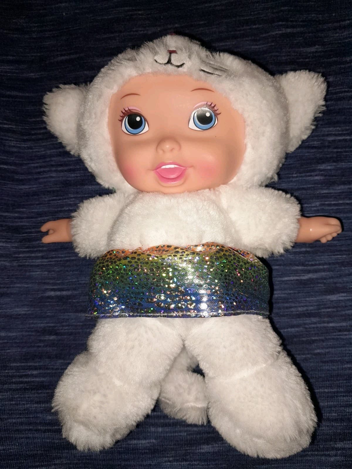 Little Darlings Animal Cuties CAT Doll Plays Music Works - Image 1
