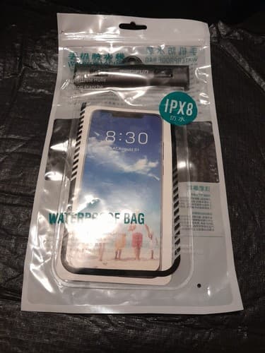 Waterproof Bag for Cell Phone Piscifun IPX8 for up to a 6.5" Phone w/ Lanyard - Thumbnail 2