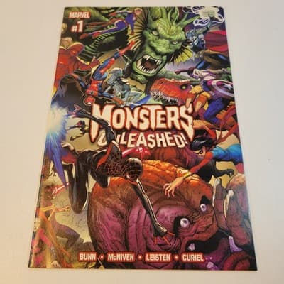 Monsters Unleashed! #1 2017 Marvel 1st Issue McNiven Cover Direct Edition Part 1 - Image 1