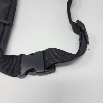 GUARD Waist Fanny Pack Red Adjustable 30"-41" Belt Bag with Whistle - Thumbnail 5