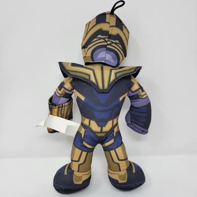 Marvel Avengers Thanos 10.5" Plush Good Stuff Endgame with Loop - Thumbnail 5