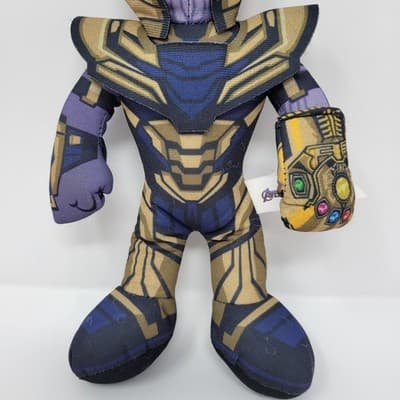 Marvel Avengers Thanos 10.5" Plush Good Stuff Endgame with Loop - Thumbnail 4
