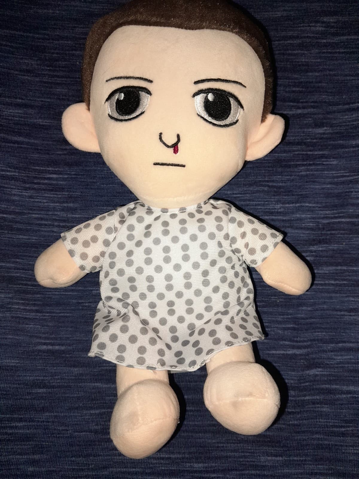 Stranger Things Eleven 11 Inch Plush Bandai Millie Bonnie Brown Bon Jovi NWT - Image 1