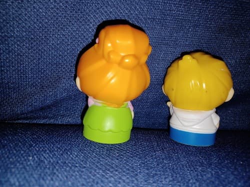 Fisher-Price Mega Bloks Schoolhouse Friend & Ricky Racer Block Buddies - Thumbnail 3