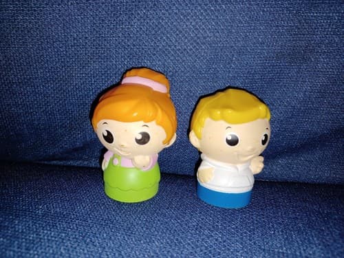 Fisher-Price Mega Bloks Schoolhouse Friend & Ricky Racer Block Buddies - Thumbnail 2