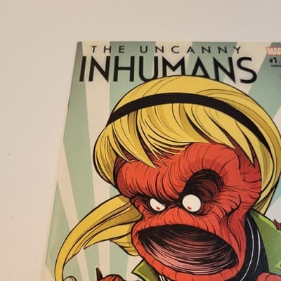 The Uncanny Inhumans #1.MU NM+ Gwenster Unleashed Variant 2017 - Thumbnail 6