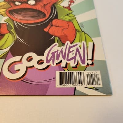 The Uncanny Inhumans #1.MU NM+ Gwenster Unleashed Variant 2017 - Thumbnail 3