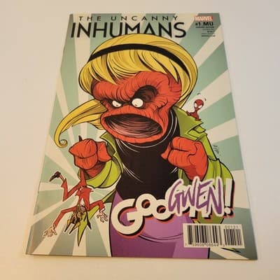 The Uncanny Inhumans #1.MU NM+ Gwenster Unleashed Variant 2017 - Image 1