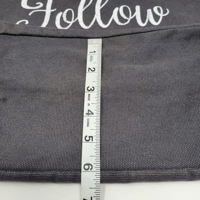 Thirty-One 31 Wander Tote Gray Canvas | Follow Your Own Path | Retired - Thumbnail 14