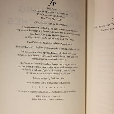 Rick Wilson Everything Trump Touches Dies Hardcover Political Book 2018 - Thumbnail 9