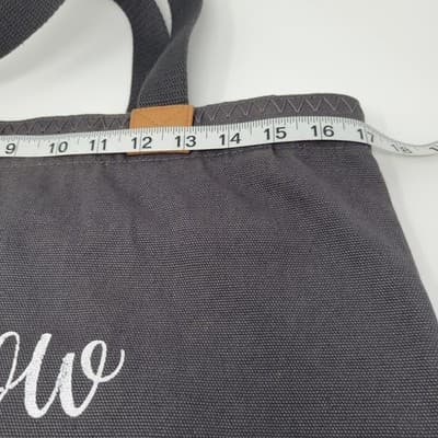 Thirty-One 31 Wander Tote Gray Canvas | Follow Your Own Path | Retired - Thumbnail 11