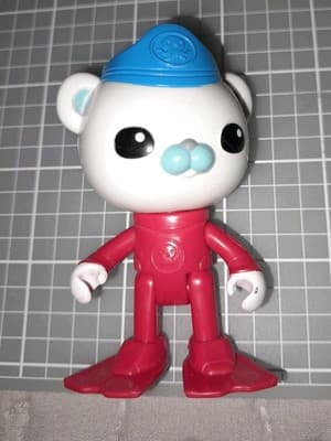 Fisher-Price Octonauts Gup-B Orange Shark Playset & 4 Mattel 2010 Figures See Pi - Thumbnail 10