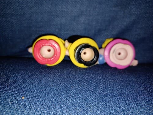 Fisher Price Little People FIREMAN, Maggie Yellow Raincoat & Girl Pink Swimsuit - Thumbnail 4