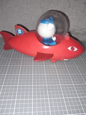 Fisher-Price Octonauts Gup-B Orange Shark Playset & 4 Mattel 2010 Figures See Pi - Thumbnail 6
