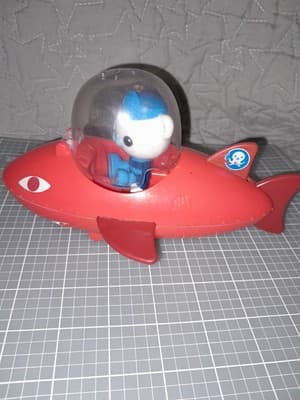 Fisher-Price Octonauts Gup-B Orange Shark Playset & 4 Mattel 2010 Figures See Pi - Thumbnail 7