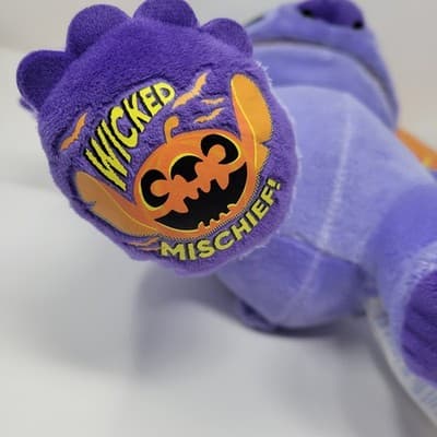Build A Bear Disney Stitch Halloween Plush Wicked Mischief Pumpkin Stuffed - Thumbnail 5