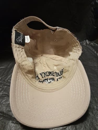 Great Smokey Mountains National Park Baseball Cap Hat Adjustable Camo - Thumbnail 5