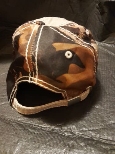 Great Smokey Mountains National Park Baseball Cap Hat Adjustable Camo - Thumbnail 3