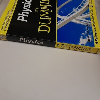 Physics Workbook For Dummies Paperback By Holzner, Steven Very Good - Thumbnail 5