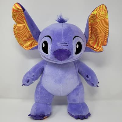 Build A Bear Disney Stitch Halloween Plush Wicked Mischief Pumpkin Stuffed - Thumbnail 4