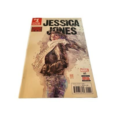 Jessica Jones #1 (Marvel 2016) Bendis Gaydos David Mack Cover VF/VF+ - Image 1