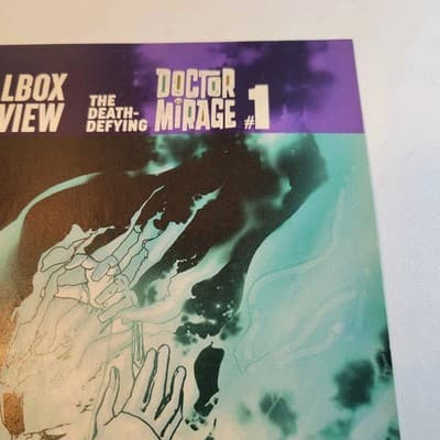 Valiant First Pullbox Preview Death Defying Dr Mirage #1 2014 Promo VF/NM - Thumbnail 6