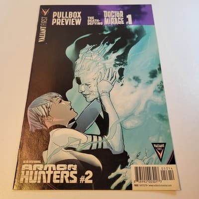 Valiant First Pullbox Preview Death Defying Dr Mirage #1 2014 Promo VF/NM - Image 1