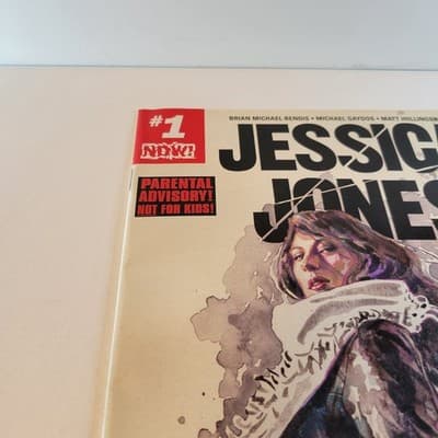 Jessica Jones #1 (Marvel 2016) Bendis Gaydos David Mack Cover VF/VF+ - Thumbnail 5