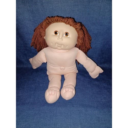 Vintage 1984 Cabbage Patch Kids Doll CPK Brown Hair Brown Eyes Dimples MN Thomas - Image 1