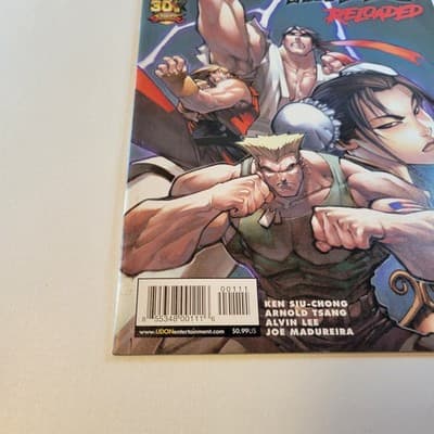 Street Fighter #1 | 2003| Joe Madureira Variant UDON Capcom VF 7.5 Chun-Li Cover - Thumbnail 4