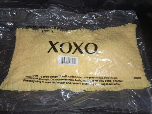 XOXO Tube Top Women's Large Crop Yellow Lemon - Thumbnail 3